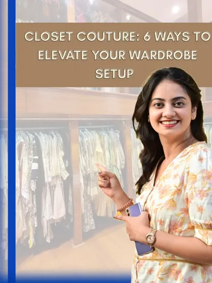 This is the cover of my 'Closet Couture' guide. I believe every wardrobe can be elevated with a few simple strategies to make it feel like a personal boutique.
