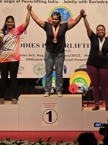 A collection of podium shots and team photos from various state, national, and international competitions. This is the social proof of our success and the strong community we've built at Team Strength Mob.