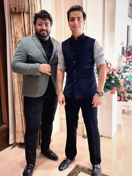 With my dear friend and exceptional percussionist, Bobby Pathak. He is an inspiration and a constant support at so many of my gigs.