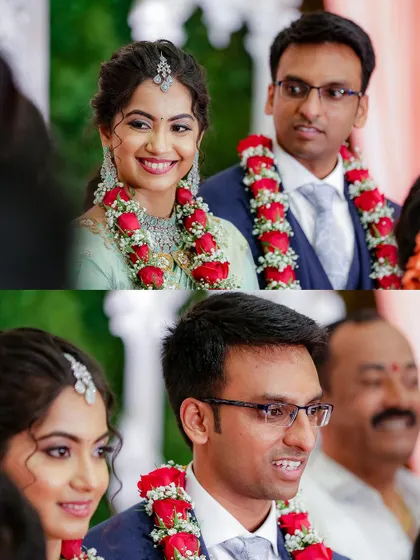 Candid moments of the couple during their reception. We focus on capturing the natural smiles and interactions between you and your partner.