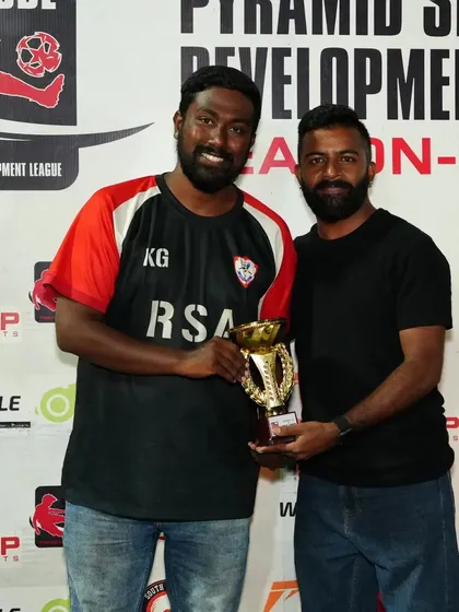 Congratulations to Coach Kiran Deepak for being named Best Coach in the U11 category at the PSDL.