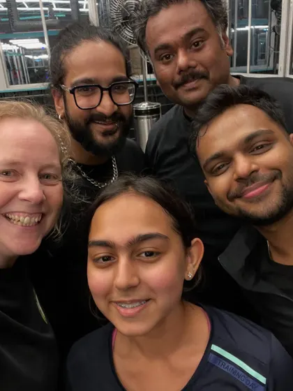 Post-workout selfie. Still smiling after a killer workout. This is what our community is all about.