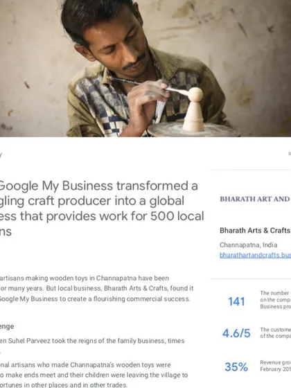 We are incredibly proud of this case study by Google, which details how we took our four-generation family business online. This step helped us create sustainable work for over 500 local artisans and share the art of Channapatna with the world.