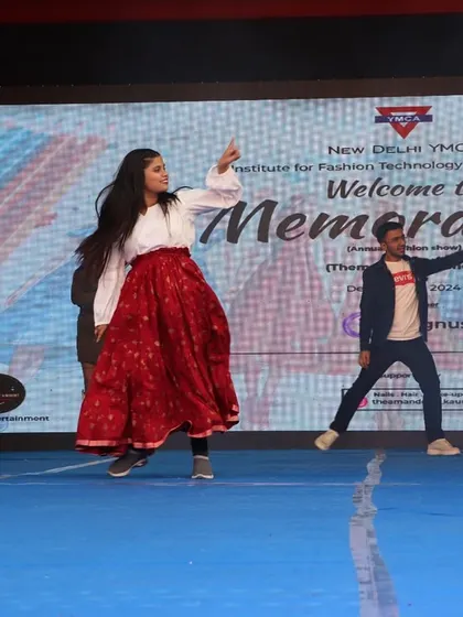 Memorabilia is more than a fashion show; it's a full-scale production with energetic dance performances by our talented students, adding to the vibrant atmosphere of the event.