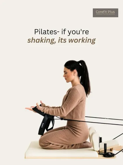If you're shaking, it's working. That gentle tremble means your muscles are adapting and getting stronger. Embrace the shake.