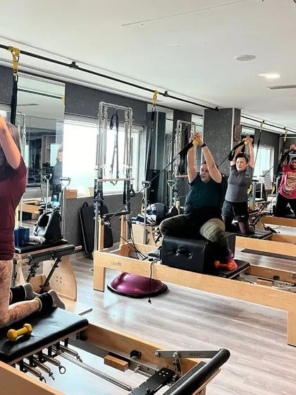 Strong women, strong nation. The collective power and focus in our group classes is truly inspiring.