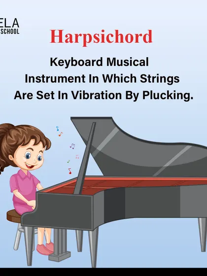 The harpsichord, a historical keyboard instrument, is an ancestor of the modern piano. We explore music history to give our students a well-rounded education.