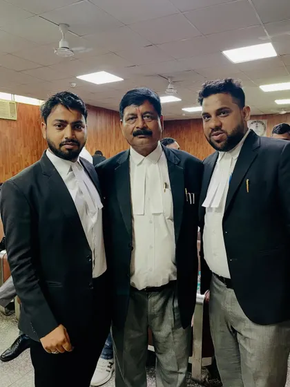 With senior members of the bar. I value the guidance and experience of those who have paved the way.