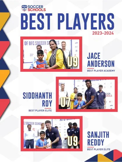 Celebrating the Best Players from our U7 and U9 Academy and Elite teams. We believe in recognizing excellence from the very beginning of the player pathway.
