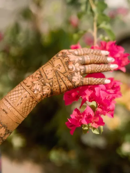 A professionally shot photo of the intricate arm design, showing how beautifully it photographs.