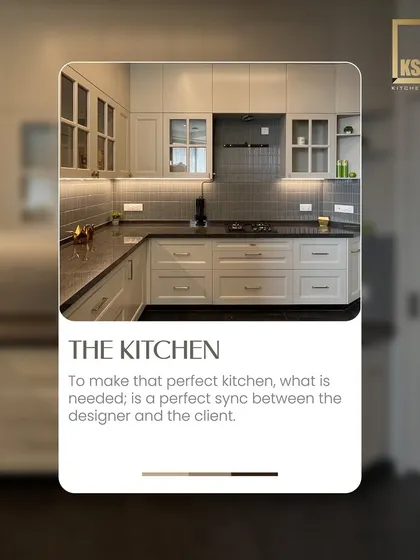 To make the perfect kitchen, what is needed is a perfect sync between the designer and the client.