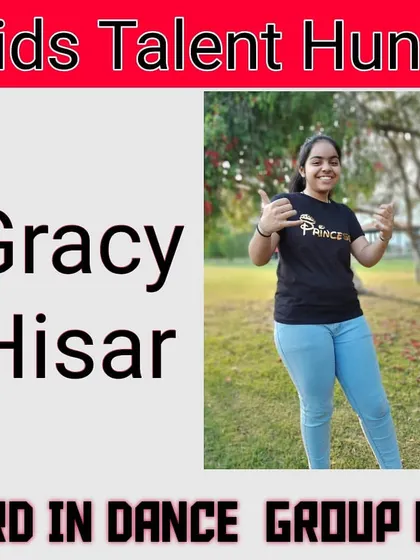 The third-place winner for dance in Group D. Her casual and confident style shows that you can perform from anywhere.