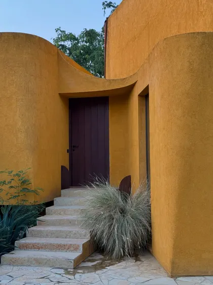 Another view of a suite entrance, showcasing the clean lines and the simple, elegant approach to our design.