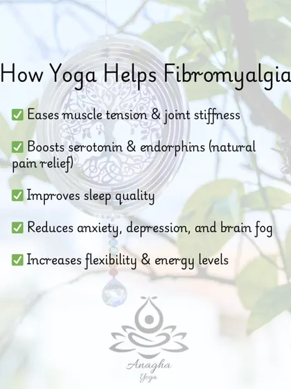 Learn how yoga helps Fibromyalgia by easing muscle tension, boosting natural pain-relieving endorphins, and improving sleep quality.