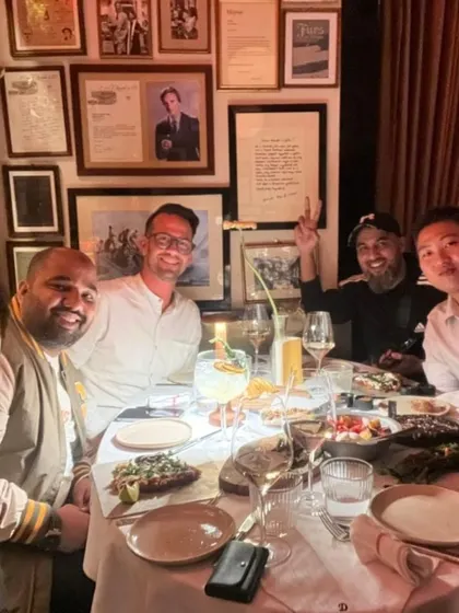 A dinner with fellow pet relocation experts from around the world. Building these personal connections is as important as the formal sessions.