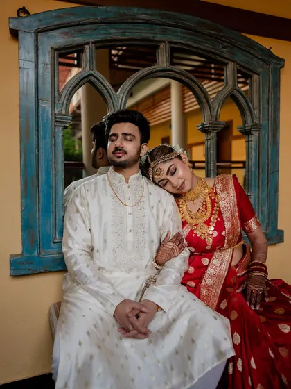 A collection of artistic and romantic portraits from a single wedding, showcasing our ability to tell a cohesive story through creative compositions, lighting, and capturing intimate moments.