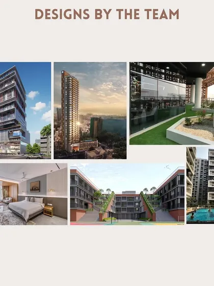 A showcase of the diverse and award-winning projects designed by Nandita Agnihotri's team, reflecting her dynamic approach to residential, commercial, and public buildings.
