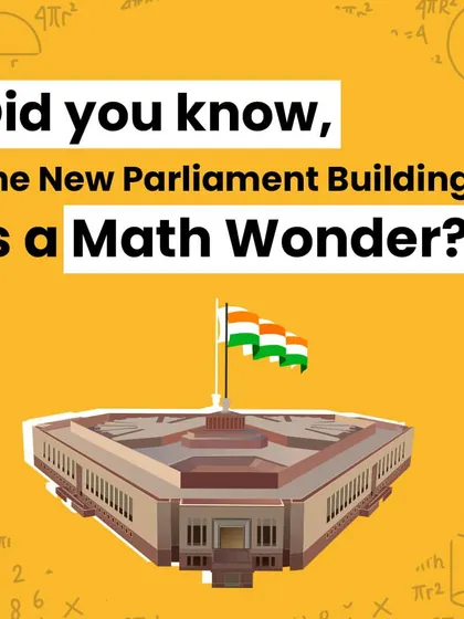 Did you know that India's new Parliament Building is a mathematical wonder? From its triangular shape to its symbolic interior design, it's filled with geometric and symmetric principles.