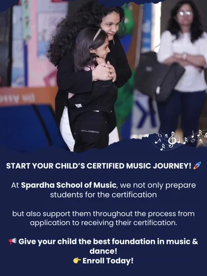 We support our students through the entire certification journey. From preparing for the exam to handling the application, we provide the guidance needed to give your child the best foundation in music and dance.