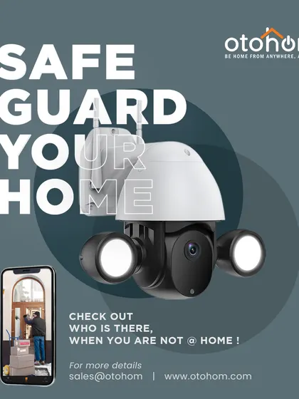 Safeguard your home, even when you're not there. Our outdoor security cameras with floodlights allow you to check on your property and see who is there, providing peace of mind from anywhere.