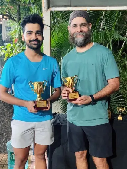 More hardware for our adult competitive players. Their dedication to improving their game through our focused training programs pays off with tournament wins.