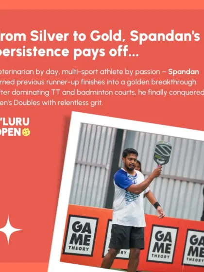 A spotlight on winner Spandan, a multi-sport athlete whose persistence paid off, moving from runner-up to a gold medal finish.