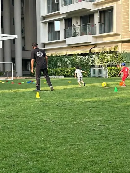 Kicking off the fun with our toddler football class! It's the perfect way to introduce little ones to the beautiful game.