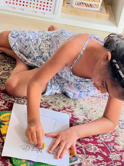 These images capture the process and joy of our various painting and drawing sessions, from pencil shading warm-ups to finished floral bouquets.