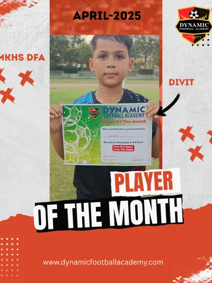 Divit, Player of the Month for April 2025.
