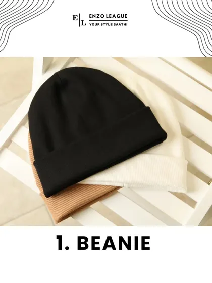 A classic beanie is the number one winter essential. It's practical for warmth and adds an instant touch of cool, casual style to any outfit. Choose neutral colors for maximum versatility.