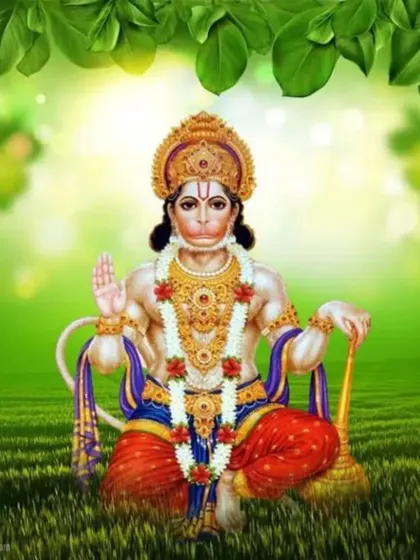 Lord Hanuman, the embodiment of devotion and strength, is shown here in a meditative pose. I prescribe prayers and mantras to Lord Hanuman for courage, protection from negative influences, and success in difficult endeavors.