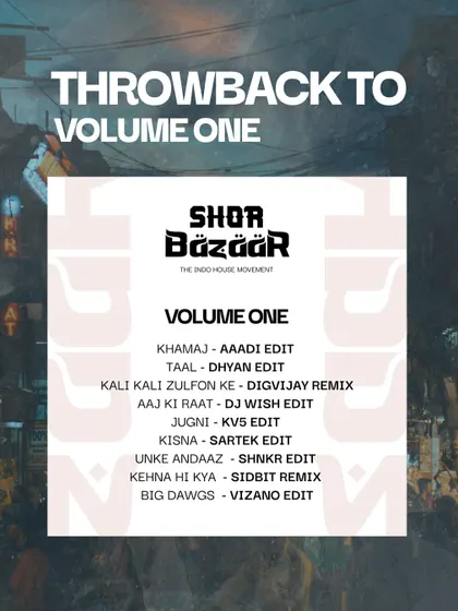 Throwback to our very first compilation, Shor Bazaar Volume One. This is where the movement started, bringing together different artists to define the Indo House sound.