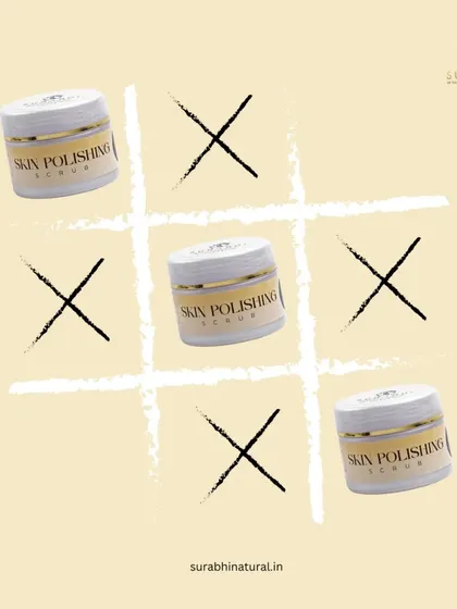 Tic-tac-toe, you win every time with our Skin Polishing Scrub. It's your best move for achieving smooth, radiant skin naturally.