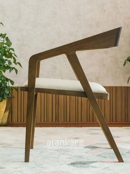 Additional images and videos showcasing the variety of our accent chairs, including different angles, materials, and close-up details of our craftsmanship.