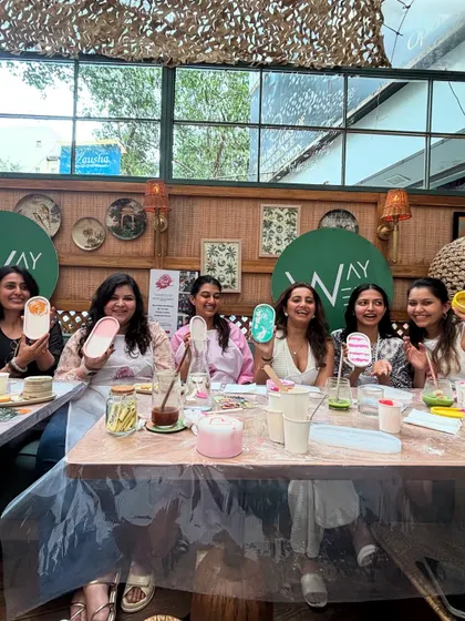 We teamed up with a wellness brand for a Jesmonite and Matcha Bar workshop. It was a wholesome morning of slow, social, and creatively chaotic fun.