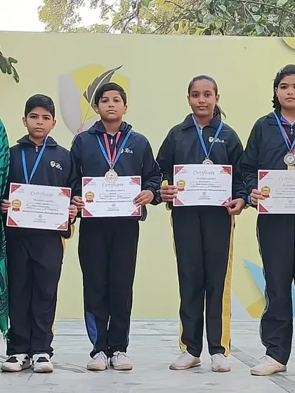 More award winners from our robotics championship. Our programs are designed to foster teamwork, creativity, and technical skills in a supportive environment.