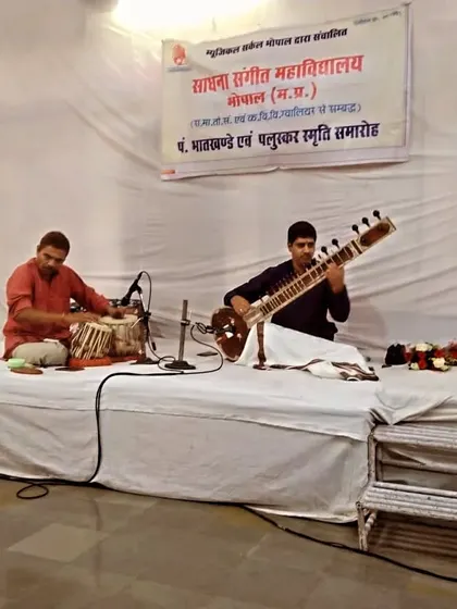 The interplay between sitar and tabla is at the heart of a classical performance.