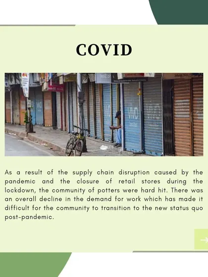 The COVID-19 pandemic severely disrupted the supply chain and hit the potter community hard. Our role became even more critical in helping them transition and find new opportunities in a post-pandemic world.