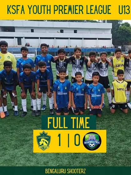 Our U-13, U-11, and U-9 teams in action during the KSFA Youth Premier League, showcasing their progress and competitive spirit. The U-13 team secured a 1-0 victory.