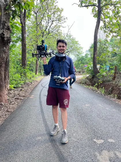 This is one of my custom heavy-lift drones, built to carry professional cinema cameras like the Blackmagic Pocket Cinema Camera. When a project demands the highest image quality, I have the gear and the skills to make it fly, ensuring broadcast-ready FPV footage.
