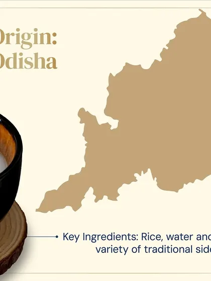 Originating from Odisha, Pakhala Bhata is a comforting dish of fermented rice. We love bringing such unique and traditional flavors to a wedding feast, offering a perfect blend of nostalgia and comfort.