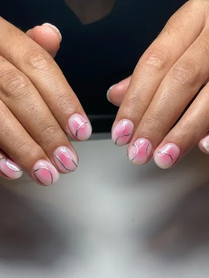 We are obsessed with this soft and dreamy pink airbrush set.