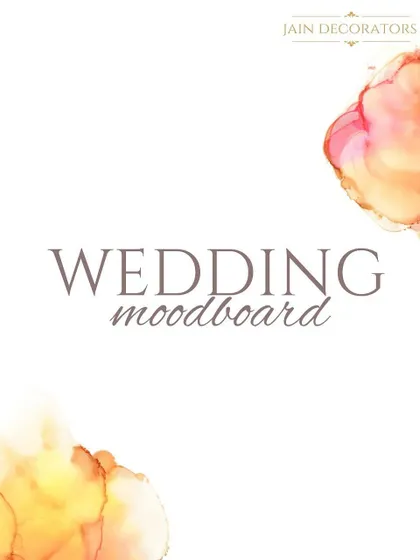 It all starts with a conversation and a wedding moodboard. This is the first step in my process, where I gather your ideas and inspirations to create a visual blueprint for your dream wedding.