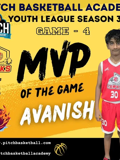 Impact isn't just about scoring. Avanish, a Level 3 player, shifted the game's momentum with high-IQ basketball to earn MVP honors in Game 4.