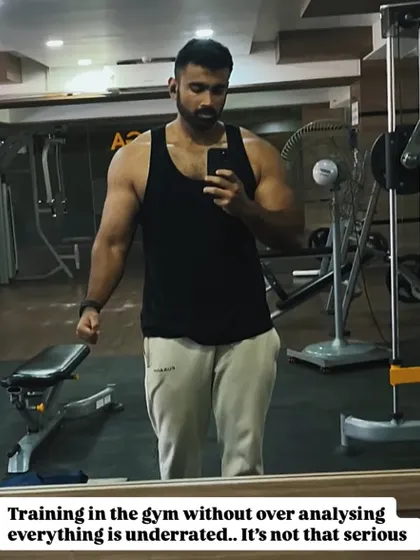 Training in the gym without over-analyzing everything is underrated. Sometimes you just need to show up, do the work, and not get caught up in the minor details.
