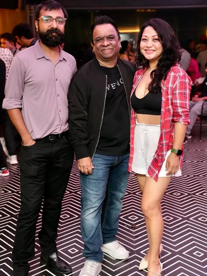 Posing with a friend and promoter in Guwahati. The support from the local scene is amazing.