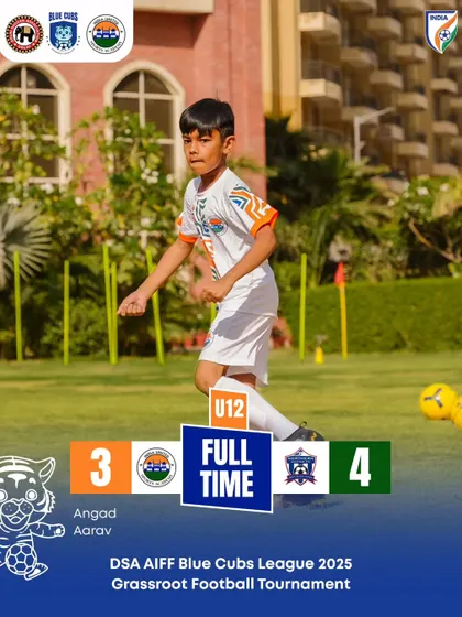 A close 3-4 thriller for our U12s, where Angad and Aarav kept the scoreboard ticking in a high-intensity match.