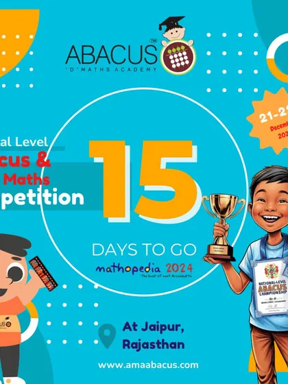 15 days to go! Kicking off the official countdown for Mathopedia 2024.