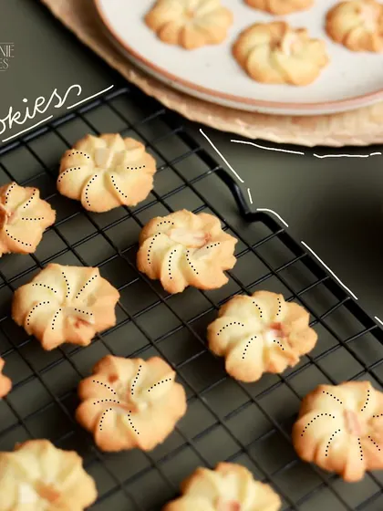 Our Almond Sable cookies are delicate, buttery, and have a crumbly texture. They are perfect for enjoying with a hot beverage.