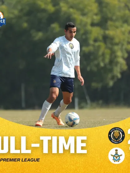 Back-to-back wins with a 2-1 victory against the Indian Air Force. We started strong with two first-half goals and held on to keep the momentum rolling.